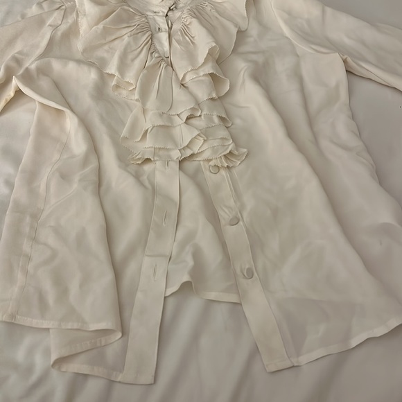 Zadig & Voltaire silk blouse Tamacco shirt Original retail price $450 size XS - Picture 5 of 8